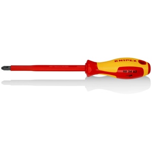 KNIPEX Отвертка PH 3, VDE 1000V жълто-червена ръкохватка 270мм, Knipex (K982403) - yavor-m