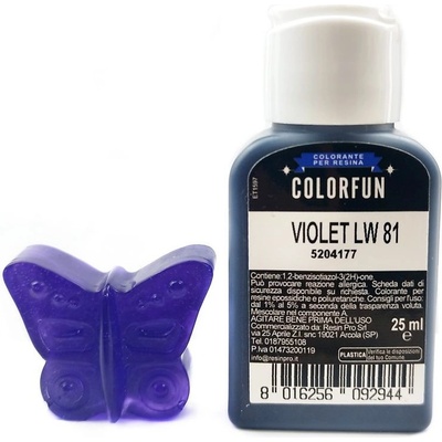 Colorfun Barva do pryskyřice fialová 25 ml – Hledejceny.cz