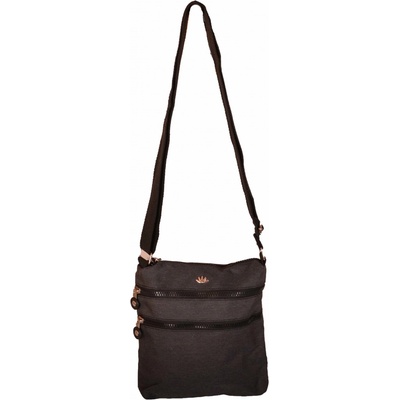 Nicole brown dámská kabelka jbthb 004 black černá