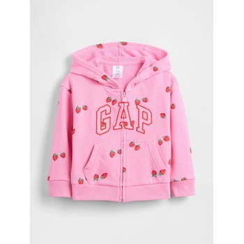 GAP Бебешки суитшърт с логото на GAP GAP | Rozov | Момичешки | 18-24 месеца