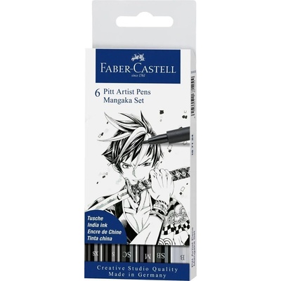 Faber-Castell 82.2922 Комплект маркери Manga 6 бр (82.2922)
