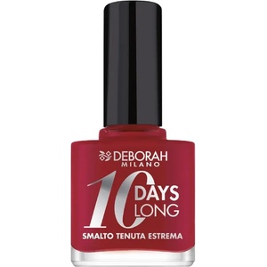 Deborah Milano Milano 10 Days Long Лак за нокти 886 Vintage Red 11 мл