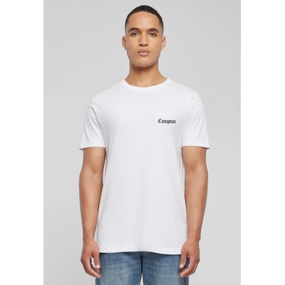 Mister Tee Тениска Compton EMB Tee white XXLUB-MT3178-00220 - Тъмносив, размер XL