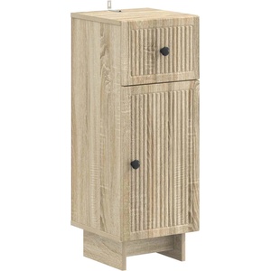 vidaXL Шкаф за баня EDE Дъб сонома 30 x 31 x 80 см Инженерна дървесина (895947)