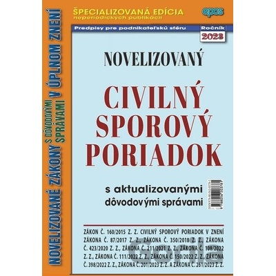 Novelizovaný Civilný sporový poriadok 12/2023