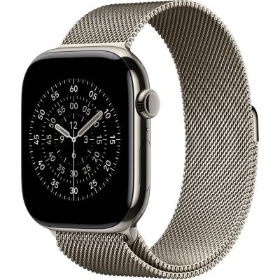 Apple Watch 46 mm prírodný milánsky ťah – M/L MGJ34ZM/A