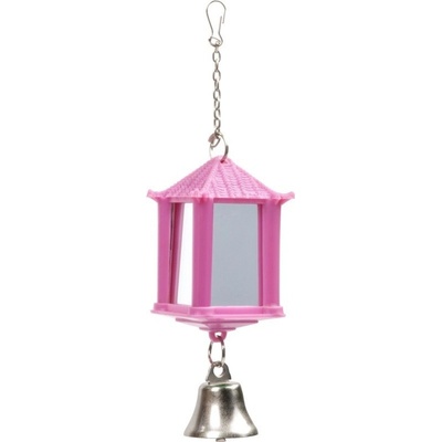 JK ANIMALS lampáš so zrkadlom a zvončekom, 9,5 cm