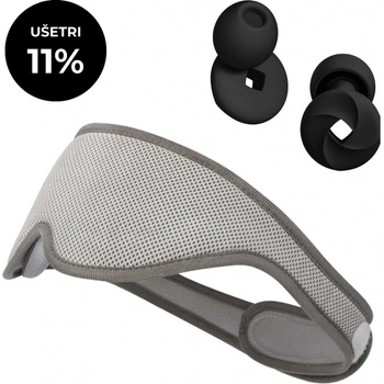 Merapy Maska na spanie + Štuple do uší Čierna