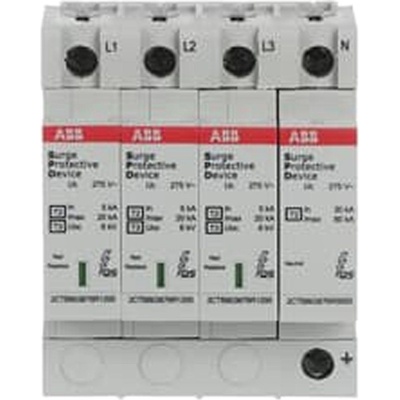 ABB Защита от пренапрежение abb ovr t2-t3 3n 20-275 p qs - t2, 3n (2ctb803973r1200)