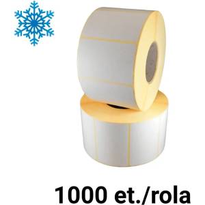 ZINTA Самозалепващи TTH-DF етикети ZINTA 58x43 mm, 1000 ет. /ролка (58X43X1000-TTH-DF)