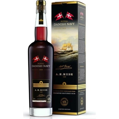 A.H. Riise Old St. Croix Royal Danish Navy Rum 20y 40% 0,7 l (karton)
