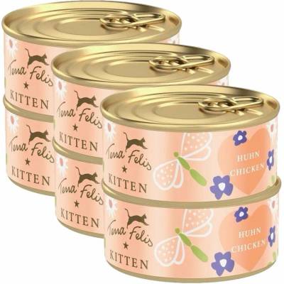 Terra Felis Kitten Chicken 6 x 70 g