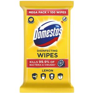 Domestos Хигиенни Кърпички Lemon 100бр (69693151)