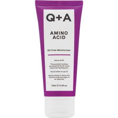 Q+A Hydratační pleťový krém s amino kyselinami pro mastnou pleť, 75 ml