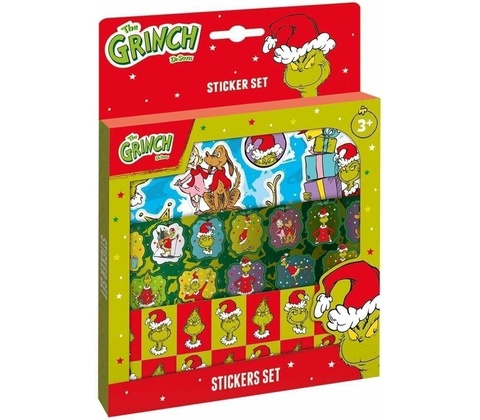 Grinch set samolepek