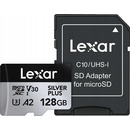 Lexar microSDXC Professional Silver Plus 128 GB LMSSIPL128G-BNANG
