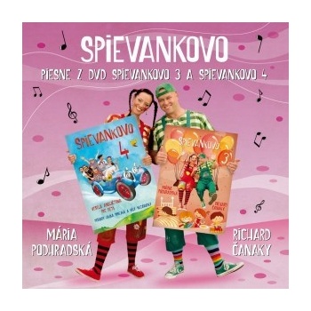 Piesne z DVD Spievankovo 3 a Spievankovo 4 - (31 piesní na CD-čku)