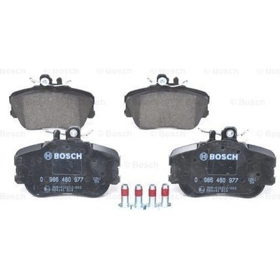 Sada brzdových platničiek kotúčovej brzdy BOSCH 0 986 460 977