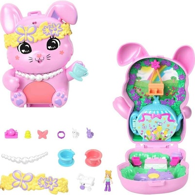 Mattel Polly Pocket Čajový dýchánek se zajíčkem, JCR40