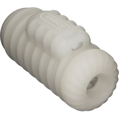 Lovetoy Релефен вибриращ 2 в 1 мастурбатор и удебелител Wavy