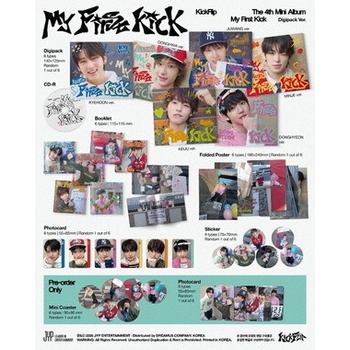 Kickflip: My First Kick (Digipack Version) CD