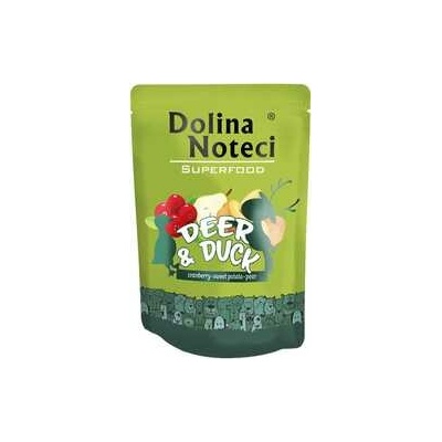 DOLINA NOTECI SUPERFOODS jeleň a kačica vrecko pre psov 300 g