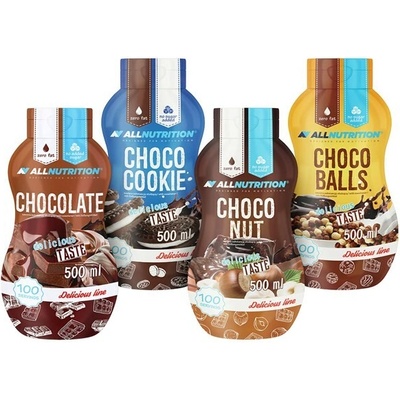 Allnutrition Sweet Sauce 500ml Čokoláda Mandle