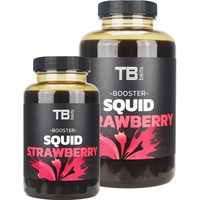 TB Baits Booster Squid Strawberry 250 ml