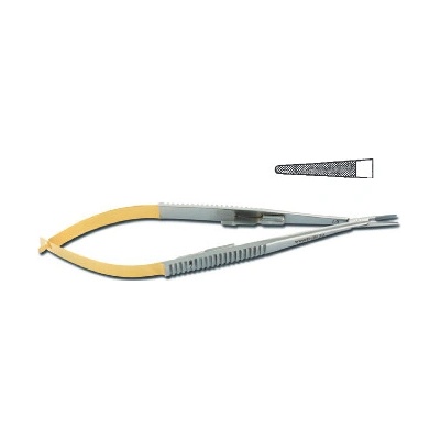 Gold Line Ihelec hrubý rovný, Castroviejo 21 cm