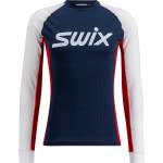 Swix Синтетично термобельо Swix RaceX Classic Long Sleeve Synthetic base layer - Dark Navy / Bright White - размер XXL (014-2173-0415)