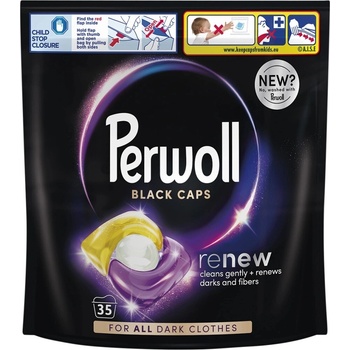 Perwoll Renew Black kapsule 35 PD