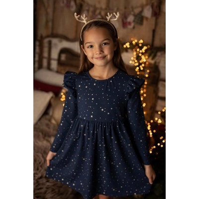 Lily Grey dívčí slavnostní stars šaty tmavě modré – Sleviste.cz