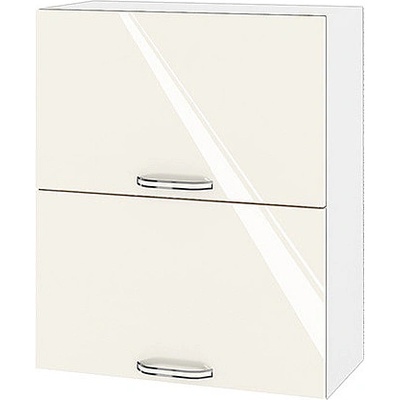 ИРИМ Горен кухненски шкаф Сити БФ-Крийм гланц-11-11 60 см