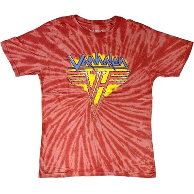 Van Halen Jagged Logo (Wash Collection) Red L Риза (VHTS13MDD03)