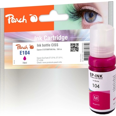 Atrament Peach Epson 103/104 Magenta - kompatibilný