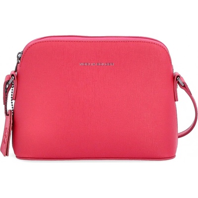 Noelia Bolger malá kožená kabelka N.Bolger NB 0070 F fuchsia