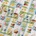 Bavlna digital – Zajíci patchwork