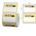 Niimbot A2A78948803, 50x30mm, 220 бр, Кучета, цветен самозалепващи се етикети (A2A78948803)