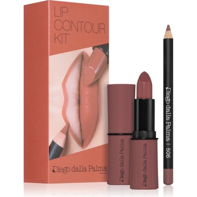 Diego dalla Palma Lip Contour Kit комплект за устни цвят 506 MAUVE 5.1 гр