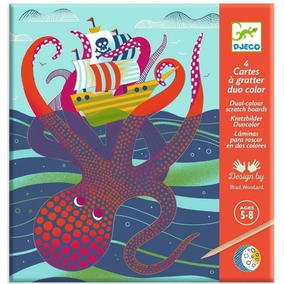 Djeco Vyškrabácí obrázky Na moři – Zbozi.Blesk.cz