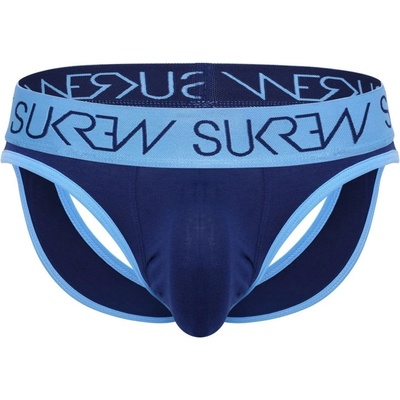 Tanga Sukrew V-Thong Marine modrá pánská tanga/jocksy – Zboží Mobilmania