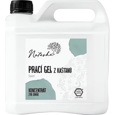 Natasha Prací gel z kaštanů Sport koncentrát 3 l 33 PD