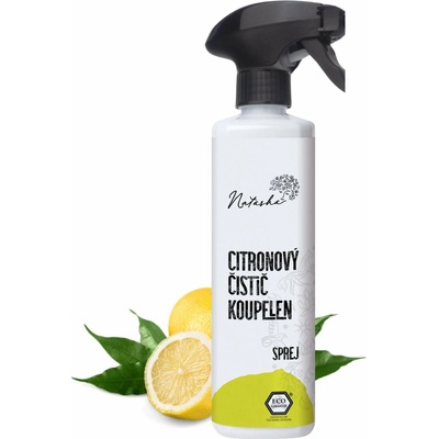 TERRA GAIA Natasha čistič koupelen sprej Citronový 500 ml – Sleviste.cz