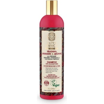 Natura Siberica Super Siberica Krasnika, Amaranth & Arginne Shampoo for Coloured Hair 400 ml