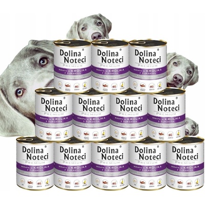 Dolina Noteci Premium Adult králičí s brusinkami 12 x 800 g