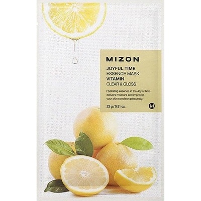 Mizon Joyful Time plátenná maska s čistiacim a osviežujúcim účinkom 23 g