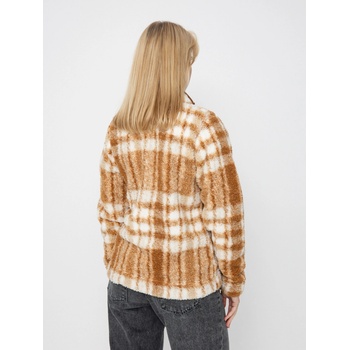 Columbia West Bend 1/4 Zip II camel brown herringplaid