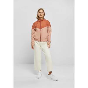 Urban Classics Дамска ветровка с качулка в цвят праскова Urban Classics Ladies Arrow WindbreakerMODEL323 SALE - , размер XXL