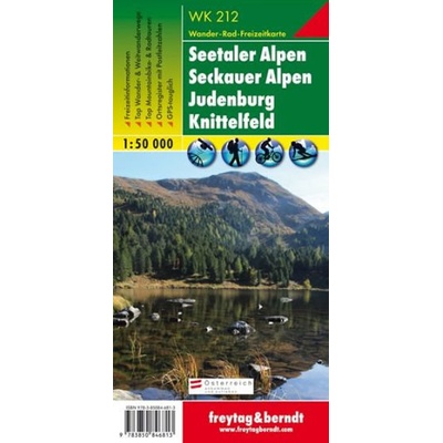 Turistická mapa F&B 212: Seetaler Alpen,Seckauer