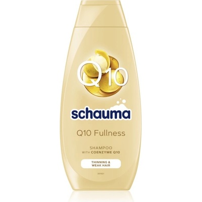 Schwarzkopf Schauma Q10 Fullness šampon pro jemné a řídnoucí vlasy s koenzymem Q10 400 ml